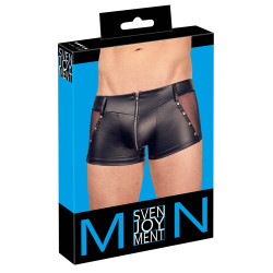 Svenjoyment Boxer NAXIS Imitation Cuir Noir